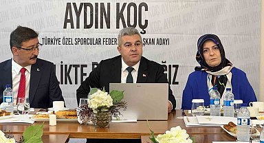 Aydın Koç, TÖSSFED başkanlığına adaylığını açıkladı