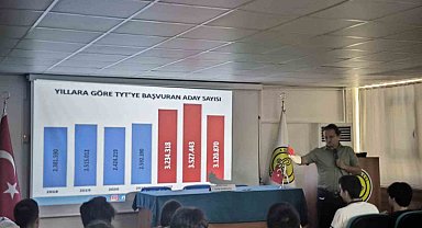 Aydın Lisesi'nde 'Kampüse Giden Yol' konulu seminer düzenlendi