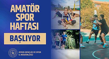 Aydın'da Amatör Spor Haftası başlıyor