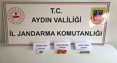 Aydın'da jandarma ekipleri uyuşturucuya geçit vermiyor