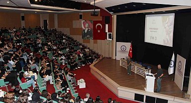 Aydın'da üniversite öğrencilerine 'Bağımlılıkla Mücadele" semineri verildi