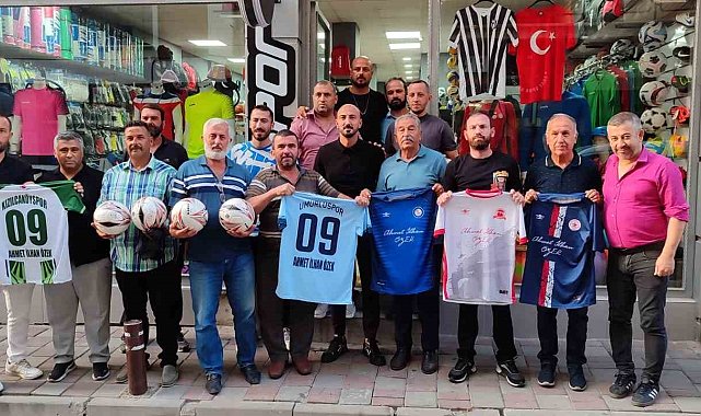 Aydınlı futbolcudan amatör kulüplere can suyu