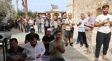 Ayvalık'ta yağmur duası