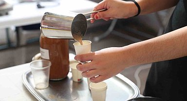 Bağcılar'da yer fıstığından kahve yaptılar