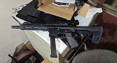 Bahçelievler'de illegal silah atölyesine operasyon düzenlendi