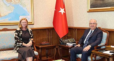 Bakan Güler, NSPA Genel Müdürü Cummings'i kabul etti