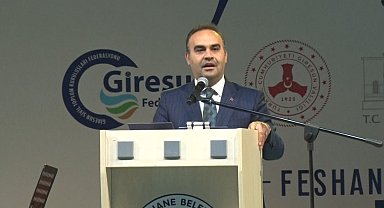 Bakan Kacır '17. Giresun Tanıtım Günleri'ne katıldı