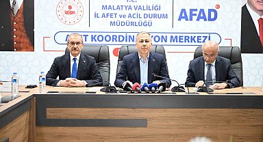 Bakan Yerlikaya: "Toplam 187 kişi depremden etkilendi, 43 vatandaşımız gözetim altında"