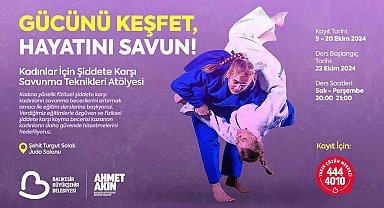 Balıkesirli kadınlara judo eğitimi verilecek