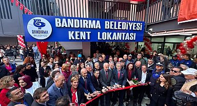 Bandırma Belediyesi 2'nci kent lokantasını hizmete açtı