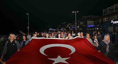 Barış ve özgürlüğün sesi Mudanya'dan yükseliyor