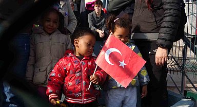 Bartın'da 29 Ekim kutlamalarında renkli görüntüler