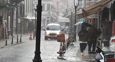 Bartın'da sağanak yağış devam ediyor