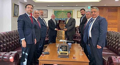 Başkan Aşgın Seul Büyükelçisi Tamer'i ziyaret etti