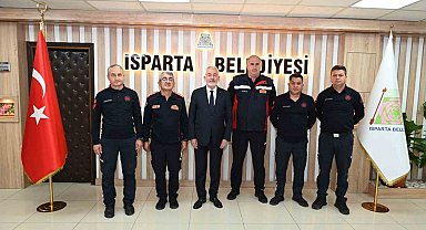 Başkan Başdeğirmen itfaiye ekipleriyle bir araya geldi