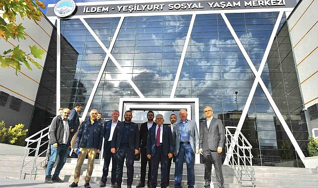 Başkan Büyükkılıç, açılış için gün sayan İldem-Yeşilyurt Sosyal Yaşam Merkezi'ni inceledi