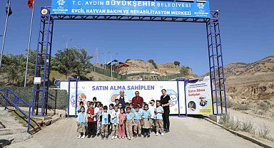 Başkan Çerçioğlu, hayvanları koruma gününde minik öğrencilere can dostlar sevgisini aşıladı