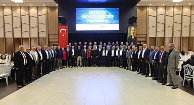 Başkan Doğan muhtarlar ile bir araya geldi