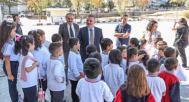 Başkan Ercan öğrencileri yalnız bırakmıyor