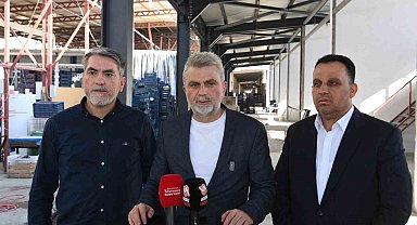 Başkan Görgel: "Sebze ve meyve halimizde yeni iş yerlerini teslime hazırlıyoruz"