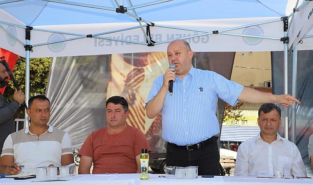 Başkan İbrahim Palaz Sarıköy'de vatandaşlarla buluştu, sorunlara çözüm sözü verdi