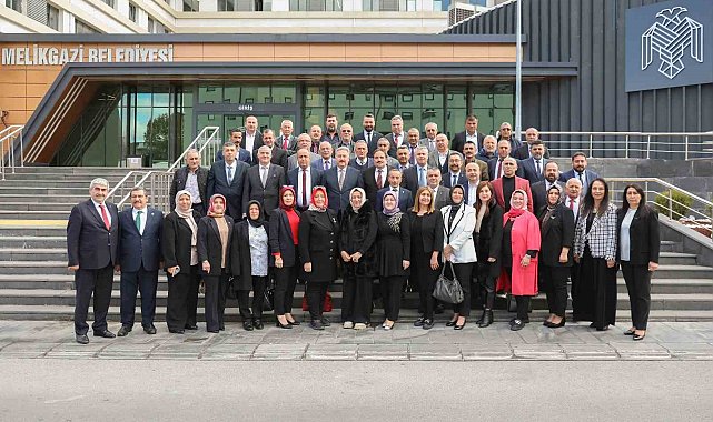 Başkan Palancıoğlu, muhtarları Melikgazi Belediyesi'nde misafir etti