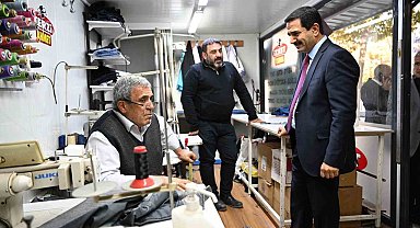 Başkan Taşkın Kanalboyu esnafıyla buluştu