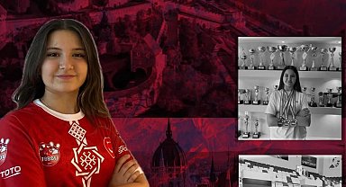 Başkan Tatık, Tavas'ın gururu Elif'i Macaristan'a uğurladı