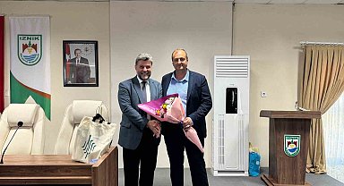 Başkan Usta Yunanistan'dan gelen heyet ile bir araya geldi