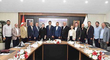 Başkan Yücel Güngör'den Denizli OSB yönetimine tebrik ziyareti