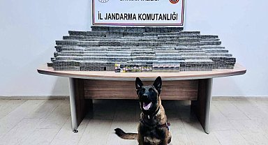 Batman'da durdurulan araçta gümrük kaçağı sigara ele geçiridi