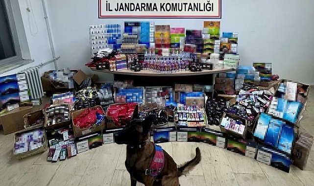Batman'da kaçakçılık yapan kargo firması aracı jandarma ekiplerine takıldı