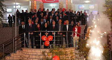 Bayburt'ta Cumhuriyet resepsiyonu düzenlendi