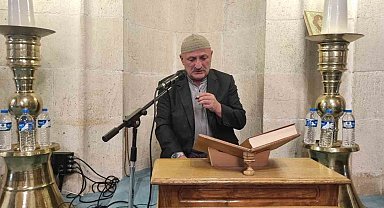 Bayburt'ta din görevlilerinden Kur'an tilaveti