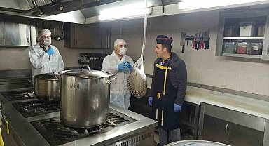 Bayburt'ta okul kantinleri ile yurt yemekhaneleri denetlendi