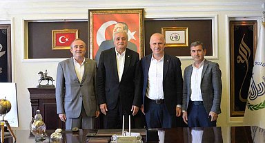 Belediye Başkanı Torun, kardeş Belediye Başkanı Bakkalcıoğlu'nu ziyaret etti