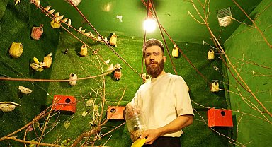 Berber salonu işleten kardeşler dükkanı hayvanat bahçesine çevirdi