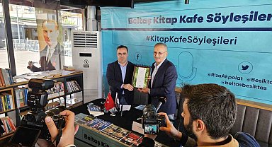 Beşiktaş Belediyesi Beltaş Kitap Kafe'de Saygı Öztürk'ü ağırladı