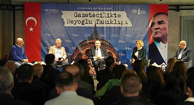 Beyoğlu'nda "Gazetecilikte Beyoğlu Tanıklığı" paneli düzenlendi