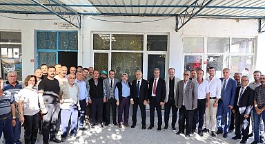 Bilecik'te 'Birlikte Üretim Modeli' çerçevesinde çiftçi bilgilendirildi