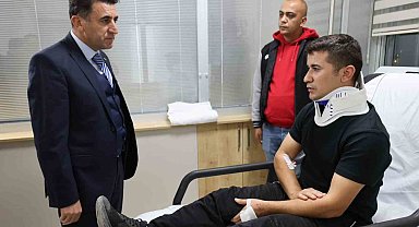 Bilecik'te askeri araç şarampole yuvarlandı, 6 askeri personel yaralandı