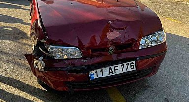 Bilecik'te meydana gelen trafik kazasında 2 kişi yaralandı