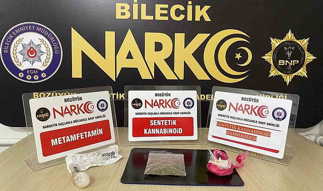 Bilecik'te şüpheli araç içinde uyuşturucu çıktı