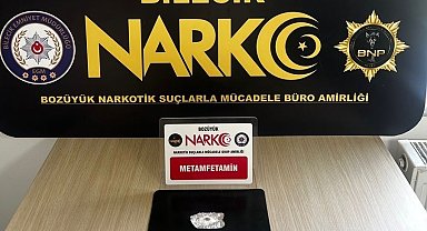 Bilecik'te şüpheli şahsın üzerinden uyuşturucu çıktı