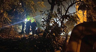 Binanın bahçesinde oğlu tarafından ölü bulundu