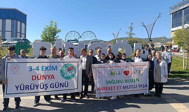 Bingöl'de Dünya Yürüyüş Gün etkinliği