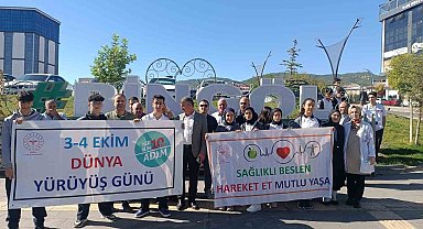 Bingöl'de Dünya Yürüyüş Gün etkinliği