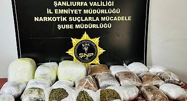 Birecik'te narkotik operasyonları: 13 tutuklama