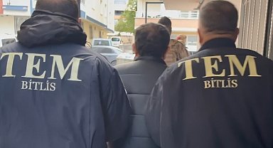 Bitlis merkezli terör operasyonunda 11 şüpheli yakalandı