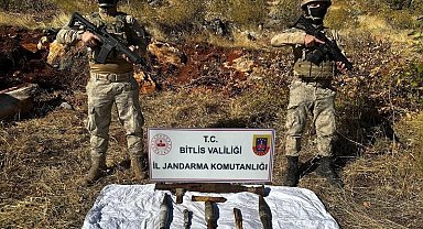 Bitlis'te el yapımı patlayıcı düzeneği ele geçirildi